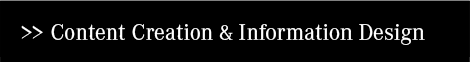 Content Creation & Information Design